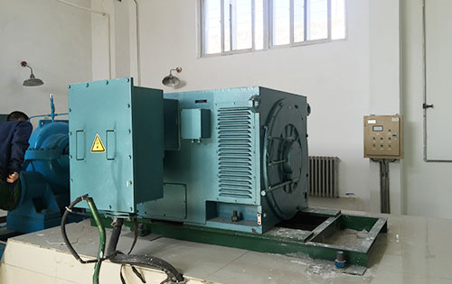 鄢陵某水电站工程主水泵使用我公司高压电机